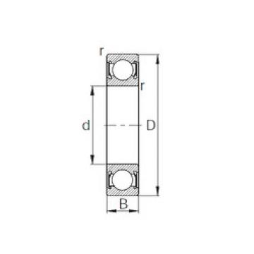 Подшипник 6016DD KBC