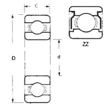 Подшипник 1605ZZ FBJ