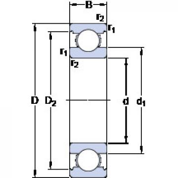 Подшипник 61828 SKF