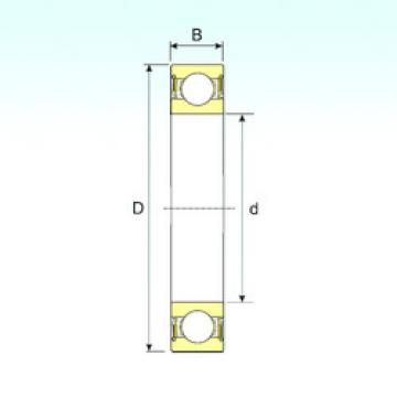 Bantalan 61803-2RS ISB