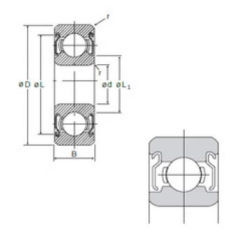 Подшипник 608ZZ NMB