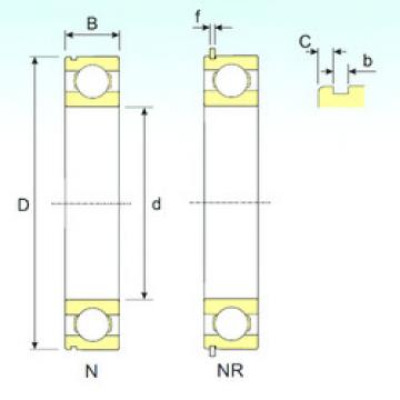 Подшипник 6202 NR ISB