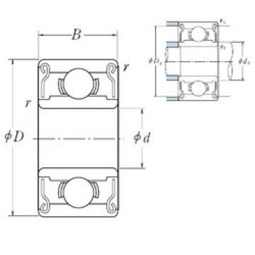 Bantalan 606ZZ ISO