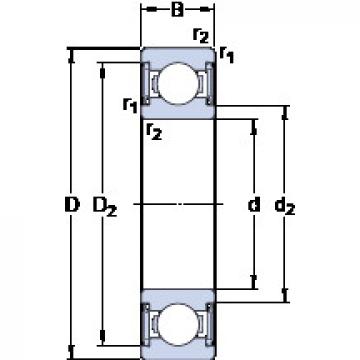 Подшипник W 607-2RS1 SKF