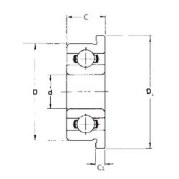 Подшипник MF93 FBJ