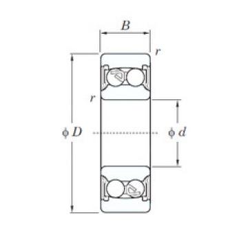 Подшипник 2207-2RS KOYO