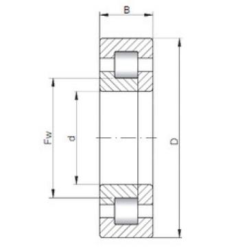 Подшипник NUP3219 CX