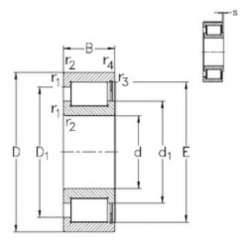 Подшипник NCF2924-V NKE