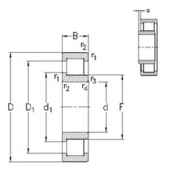 Подшипник NJ211-E-M6 NKE