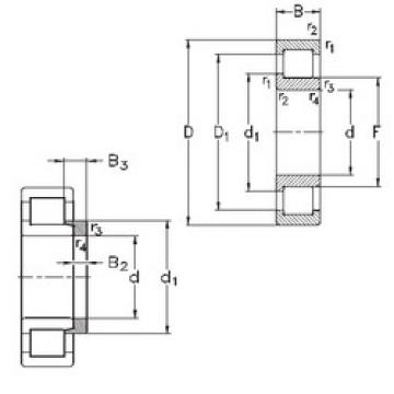 Подшипник NJ224-E-MPA+HJ224-E NKE