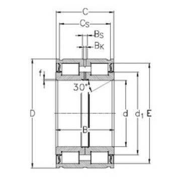 Подшипник NNF5034-2LS-V NKE