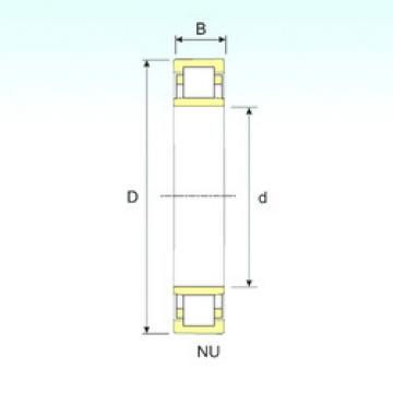 Подшипник NU 1019 ISB