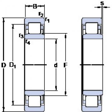 Подшипник NU 313 ECM SKF