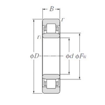 Подшипник NU410 CYSD