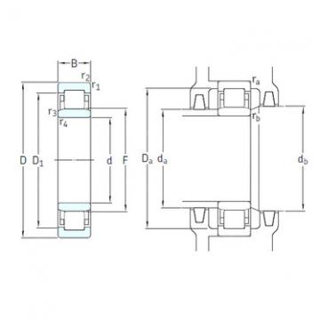 Подшипник NU214ECM/HC5C3 SKF