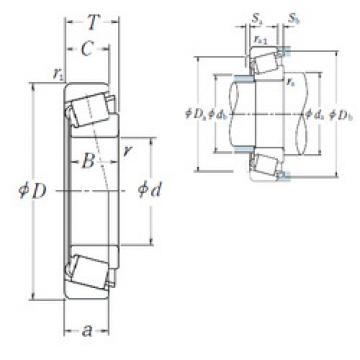 Подшипник HR30302J NSK