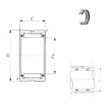 Подшипник TAF 223016 IKO