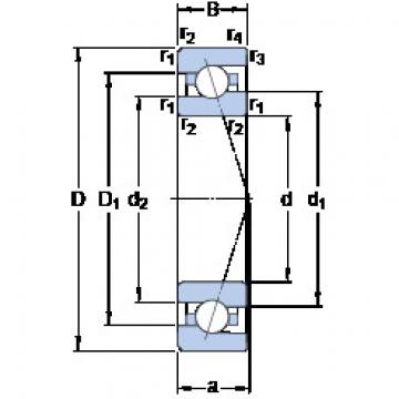 Подшипник 7018 ACE/HCP4A SKF