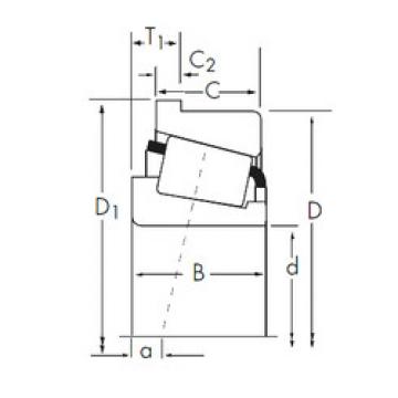 Подшипник XAB32009X/Y32009XR Timken