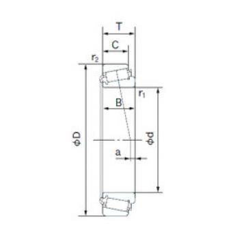 Подшипник H-LM501349/H-LM501314 NACHI