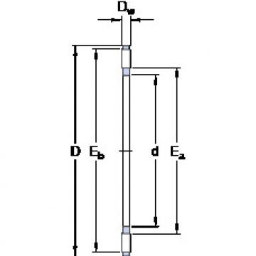 Подшипник AXK 0414 TN SKF