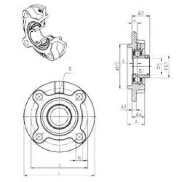 Подшипник USFC204 SNR