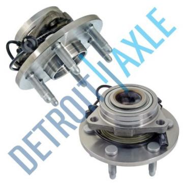 Set (2) New Front Wheel Hub &amp; Bearing Assembly for Silverado 1500 Sierra - 4x4