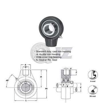 1 in Hanger Units Cast Iron UCHA205-16 Mounted Bearing UC205-16+HA205 New QTY:1