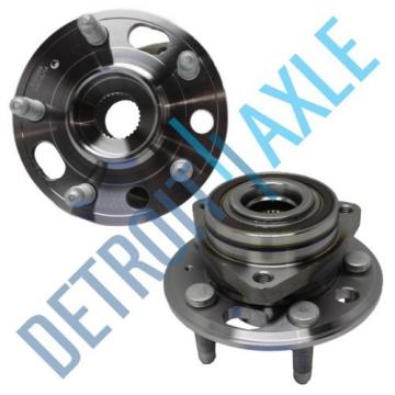 Pair (2) New FRONT Wheel Hub and Bearing Assembly Chevy Equinox GMC Terrain ABS