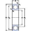 Bantalan 6028-2Z SKF