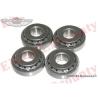 NEW SET OF 4 UNITS INNER PINION BEARING TAPERED CONE JEEP WILLYS REAR AXLE @AUD