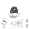 40 mm Take Up Units Cast Iron HCT208 Mounted Bearing HC208 + T208 New (QTY:1) #2 small image