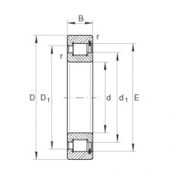 Подшипник SL182912 INA #1 image