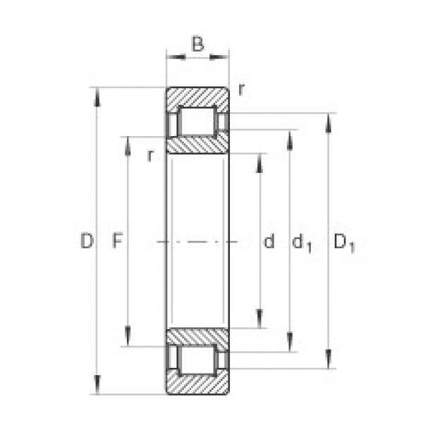 Подшипник SL192319-TB INA #1 image