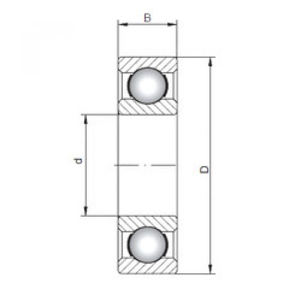 Подшипник 6204 CX #1 image