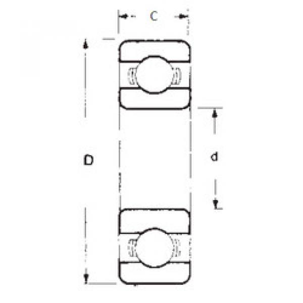 Подшипник 6006 FBJ #1 image