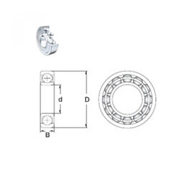 Подшипник S6210-2Z ZEN #1 image