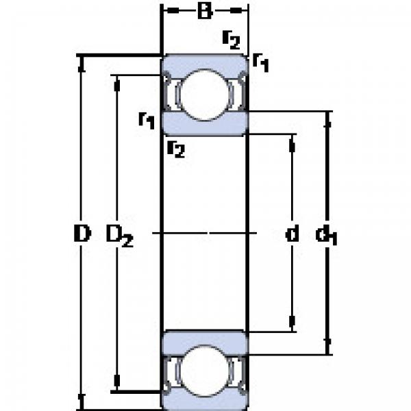 Подшипник W 61915-2Z SKF #1 image