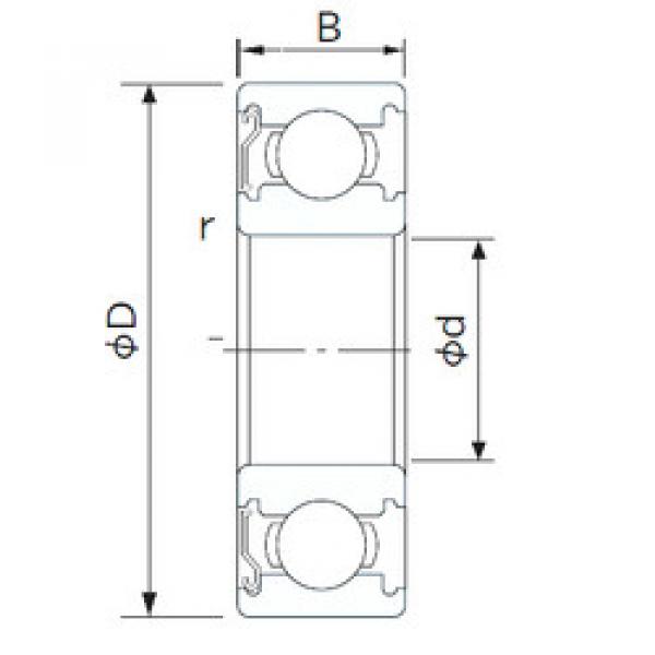 Подшипник 6010ZE NACHI #1 image