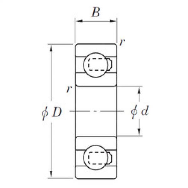 Подшипник 3NC6006MD4 KOYO #1 image