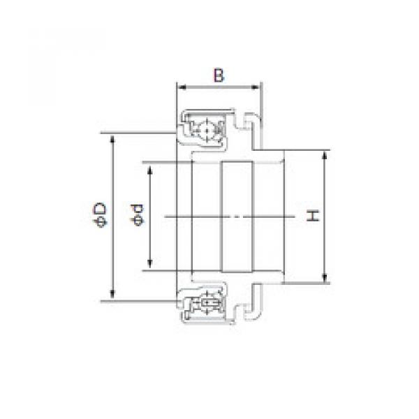 Подшипник 44SCRN28P-8 NACHI #1 image