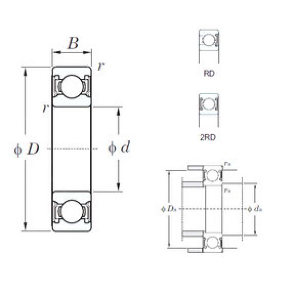 Подшипник 6305-2RD KOYO #1 image