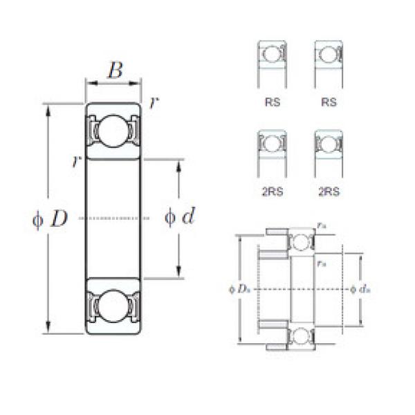 Подшипник 6011-2RS KOYO #1 image