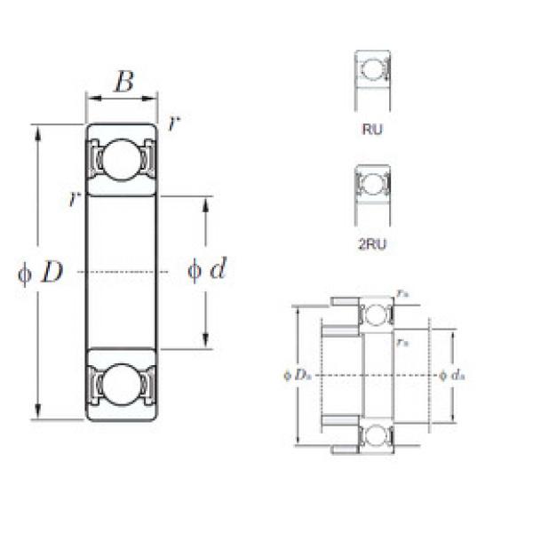 Подшипник 6022-2RU KOYO #1 image