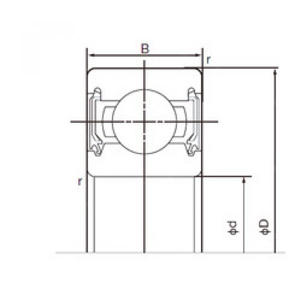 Подшипник 6310-2NSE9 NACHI #1 image