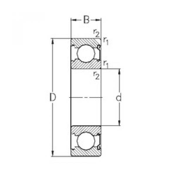 Подшипник 609-Z NKE #1 image