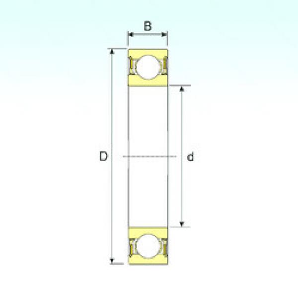 Подшипник 61813-2RZ ISB #1 image