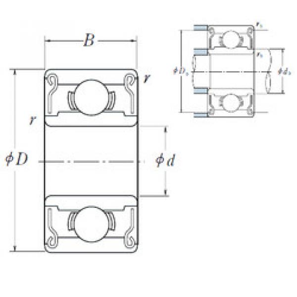 Bantalan 606ZZ ISO #1 image