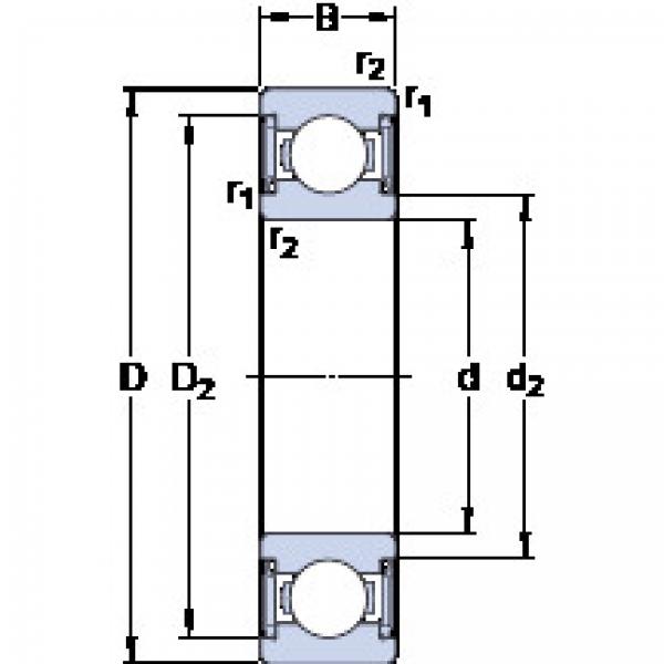 Подшипник W 607-2RS1 SKF #1 image