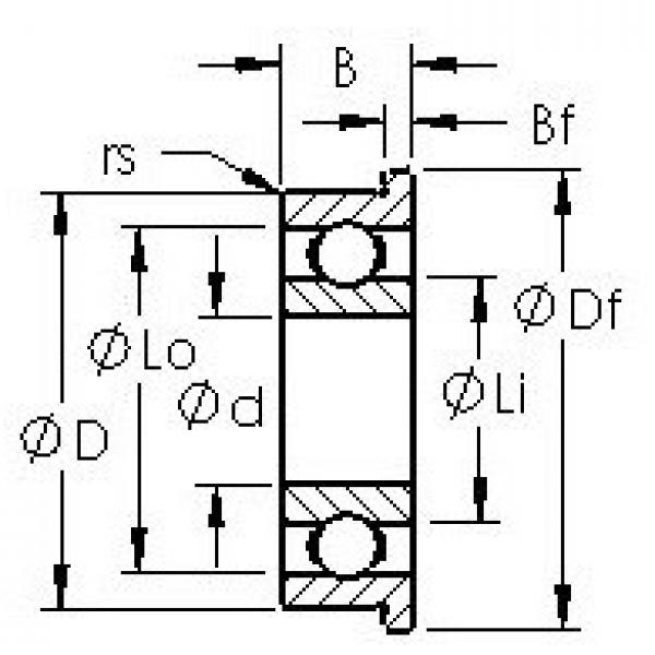 Подшипник F688H AST #1 image